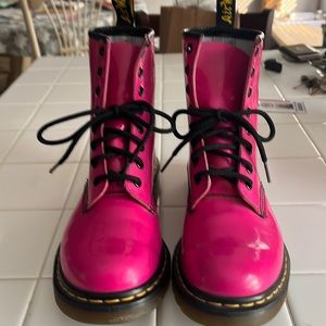 Hot Pink Dr. Marten Boots